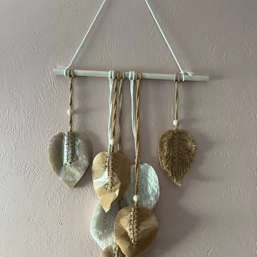 Boho Macrame Feather Wall Hanging: Nature Inspired Yarn Art, macrame
